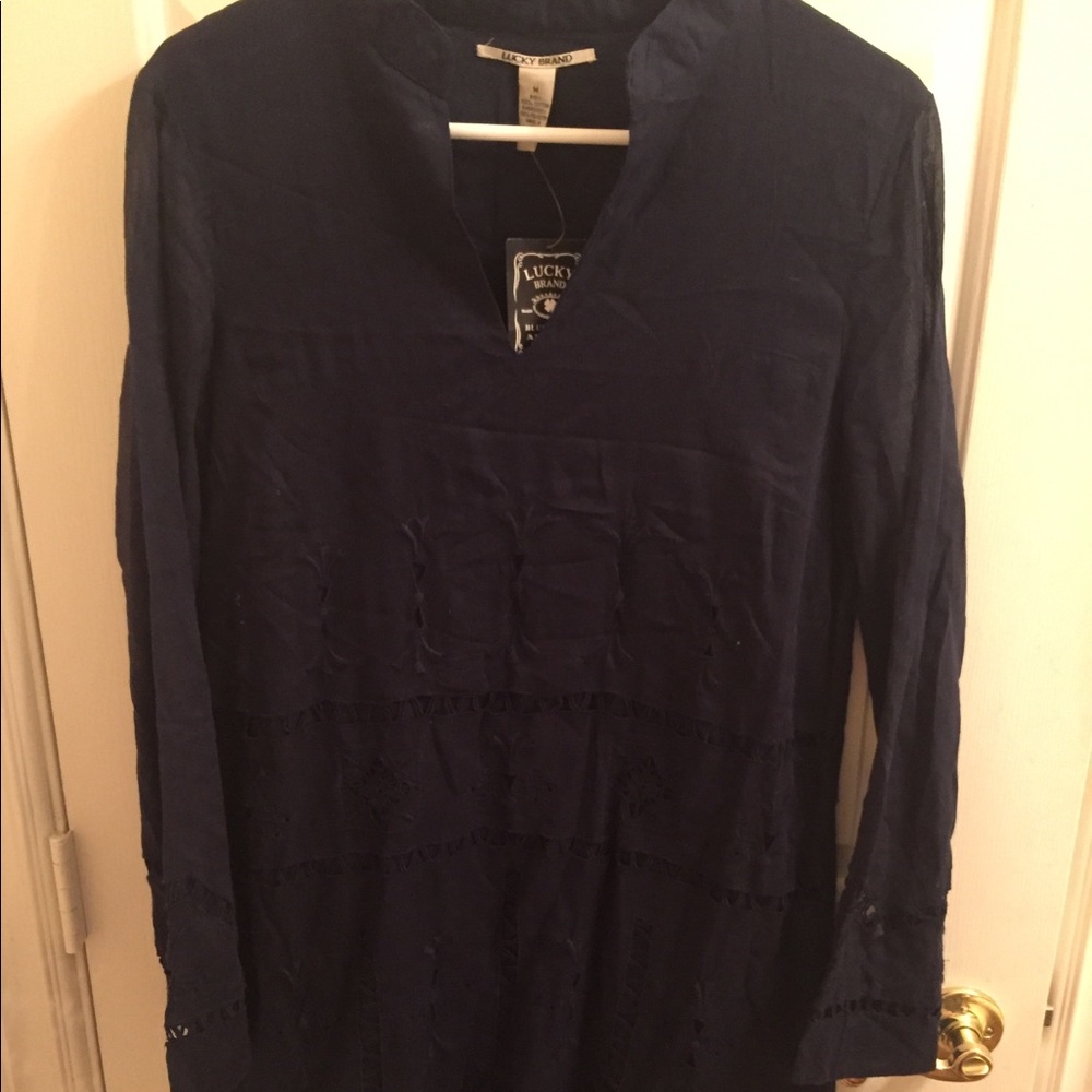 Lucky Brand Top/Dress NWT * beautiful design through out garment